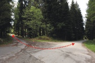 Rallye Český Krumlov: Divácké místo G - Lipno (G3 - Na Františku)